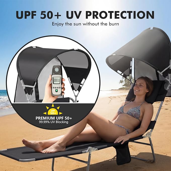 Backpack Beach Tanning Chair - Image 6