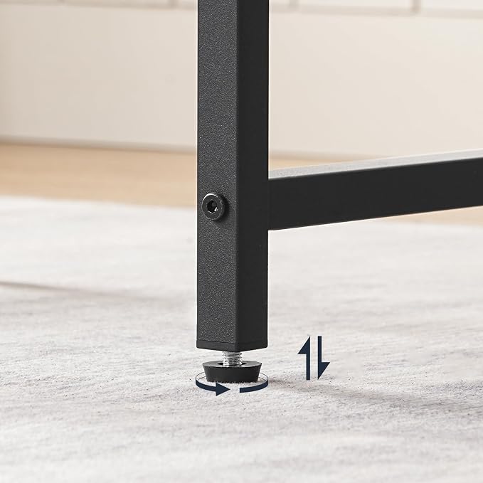 HOOBRO Bar Stools, 25.4" Saddle Stools - Image 9