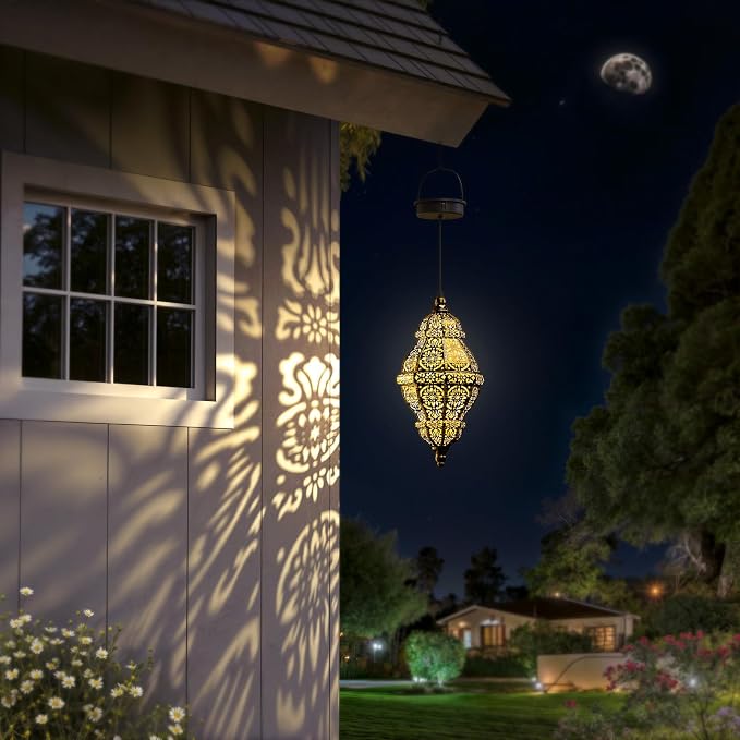 Twinkya Hanging Solar Lights Outdoor Garden Decor, Decorative Waterproof - Image 4