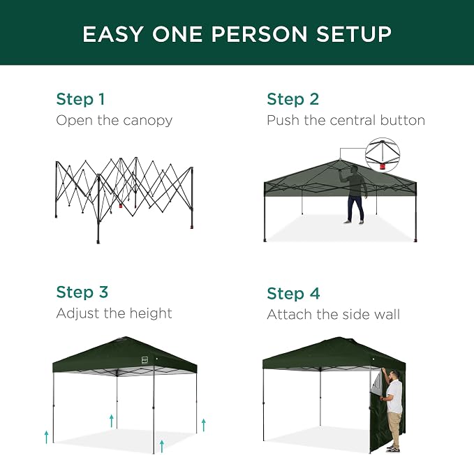 Best Choice Products 10x10ft Pop Up Canopy Tent - Image 3