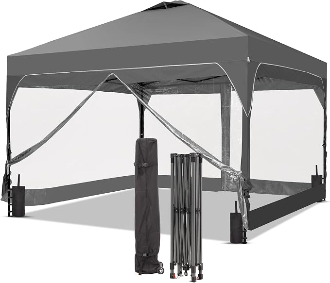 GDY 12x12FT Outdoor Pop Up Canopy Tent by GDY