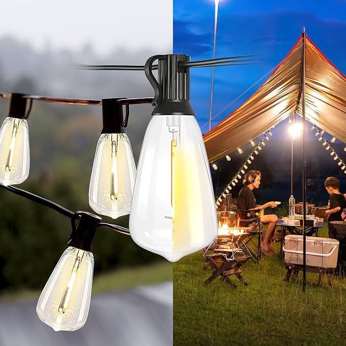 100FT Solar String Lights Outdoor Waterproof, Solar Patio Lights - Image 4