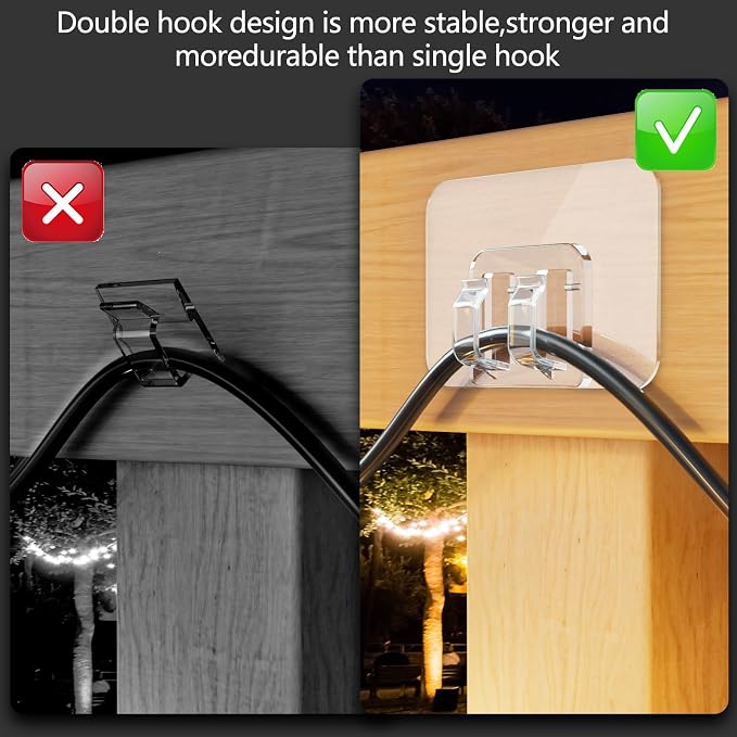 Hooks for Outdoor String Lights - Image 3