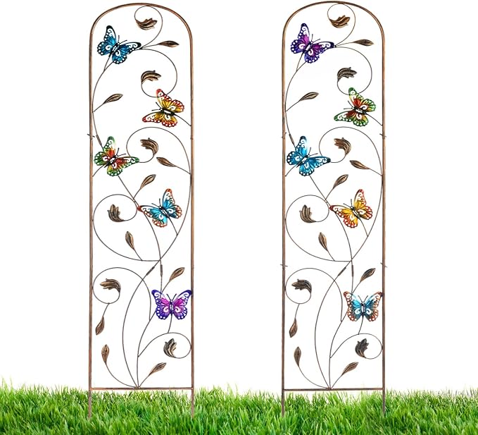 LEWIS&WAYNE 2 Pack Metal Garden Trellis by LEWIS%26WAYNE