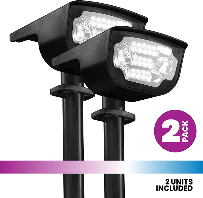 Bell+Howell Solar Lights Outdoor Bionic Burst Waterproof IP67 Path Lights - Image 2