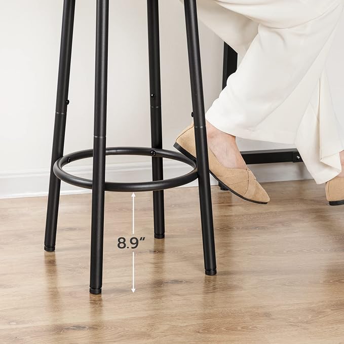 HOOBRO Bar Stools, Kitchen Round Height Stools - Image 8