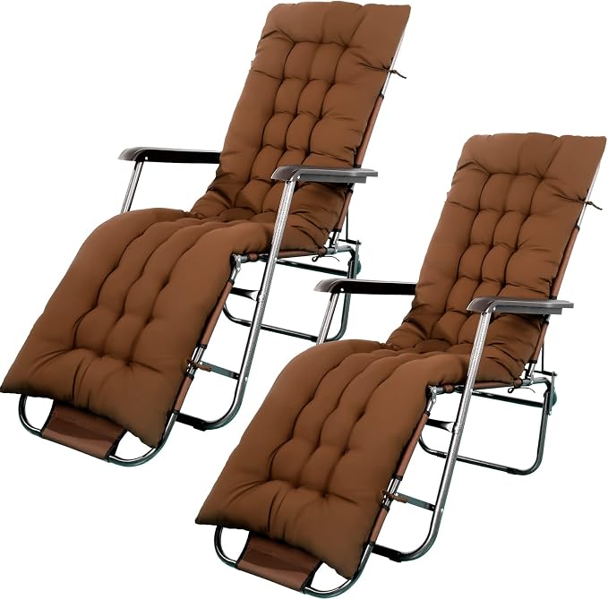 Bucherry 67 x 19 Inch Chaise Lounge Cushions Soft Lounge Chair Cushion Gravity - Image 9