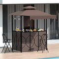 Grepatio 3 Piece Patio Bar Set by Takesyoutohaveawonderfullife