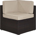 Crosley Furniture Palm Harbor Corner Outdoor Sectional Chair, Wicker Patio by CrosleyFurniture