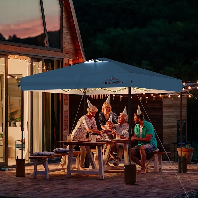 10x10 Pop Up Canopy, Easy Up Canopy Tent, Heavy Duty Tents - Image 5