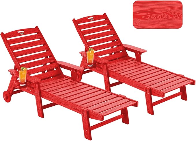 Chaise Lounge Chair Outdoor by Serique