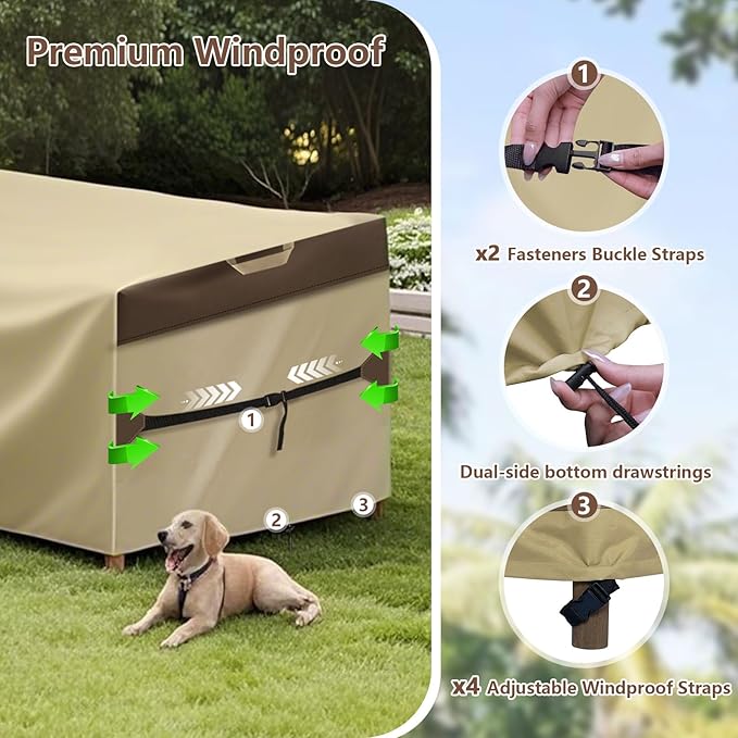 Outdoor Patio Furniture Cover - Image 3