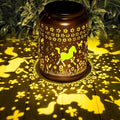 Horse Solar Lantern Outdoor Horse Decor Garden Decor Waterproof Light Hanging by MakeyourLifeBetter