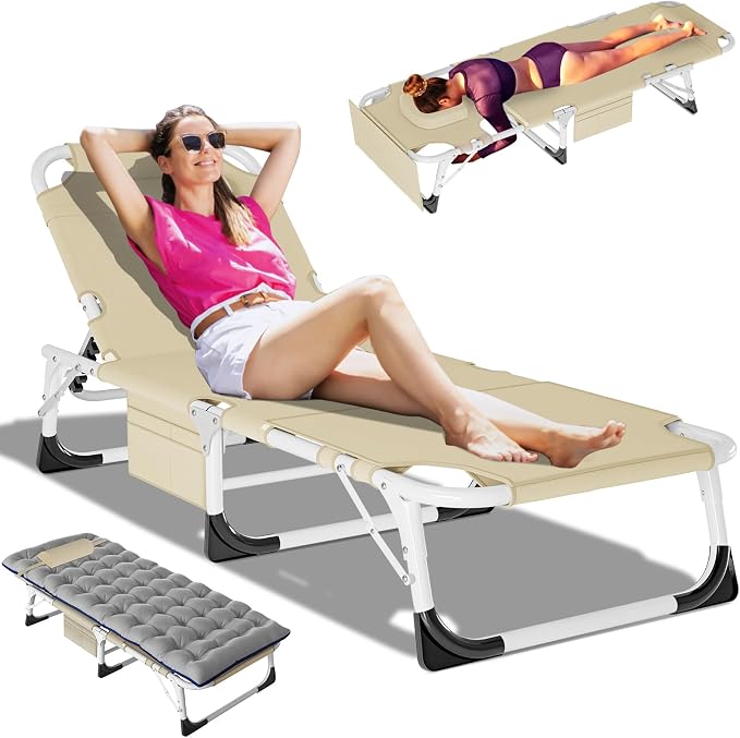 DoCred Heavy Duty XXL Tanning Chair by DoCred