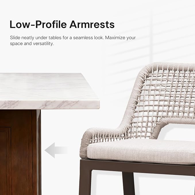 PURPLE LEAF Bar Stools Set of 2 Bar Height Metal Bar Chairs - Image 7
