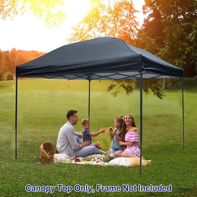 Joramoy 10×10 Canopy Replacement Top Only, Waterproof Pop Up Canopy Tent Top - Image 6