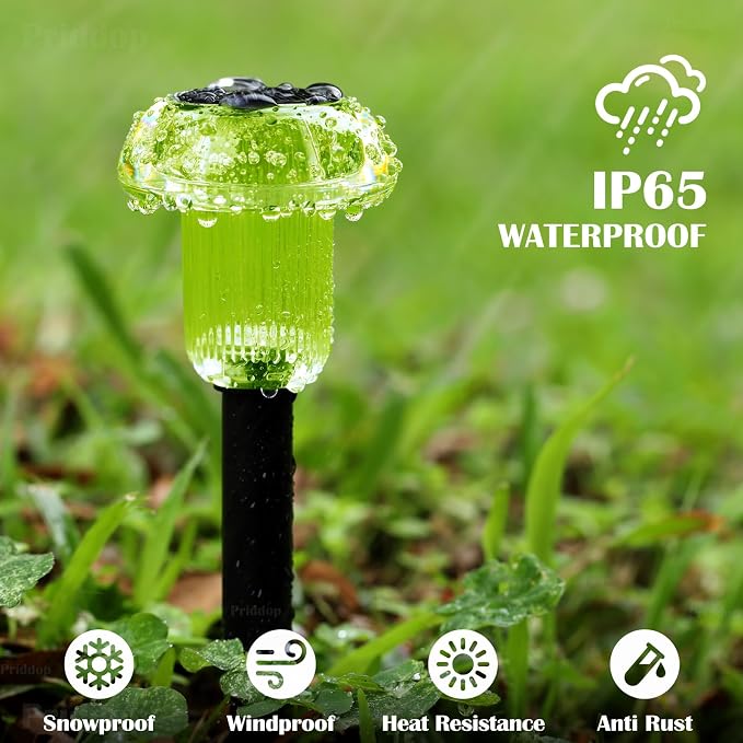 St Patricks Day Decorations Solar Lights Outdoor Pathway Waterproof 8 Pack - Image 7