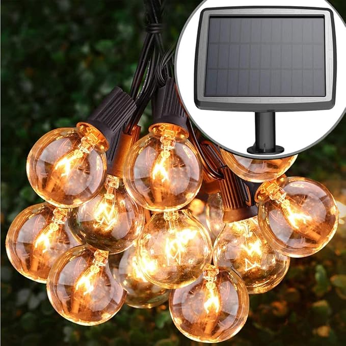 Solar String Lights, Waterproof and Shatterproof LED Outdoor Solar Light by Silikang