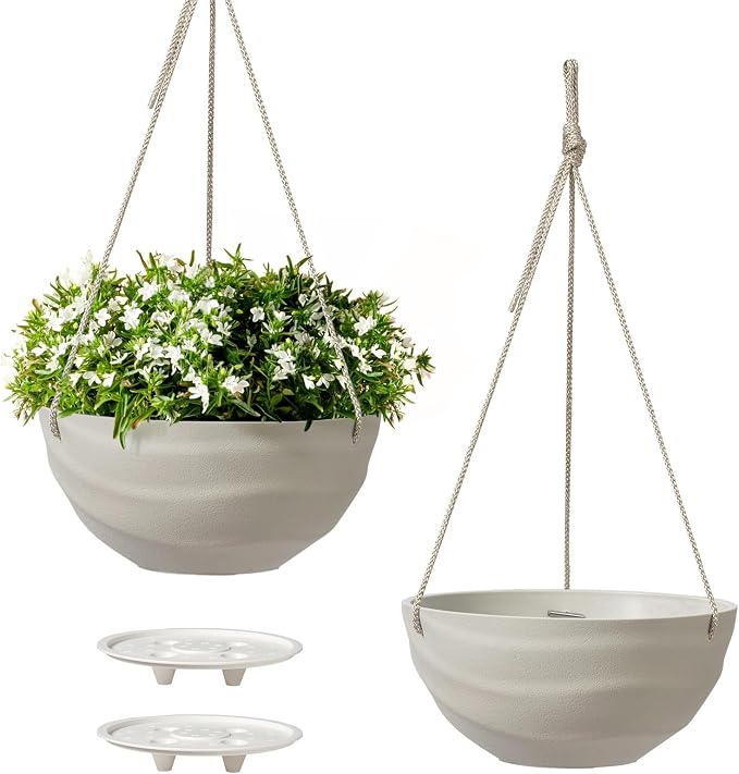 La Jolie Maison 10 Inch Hanging Planters by LaJolieMaison