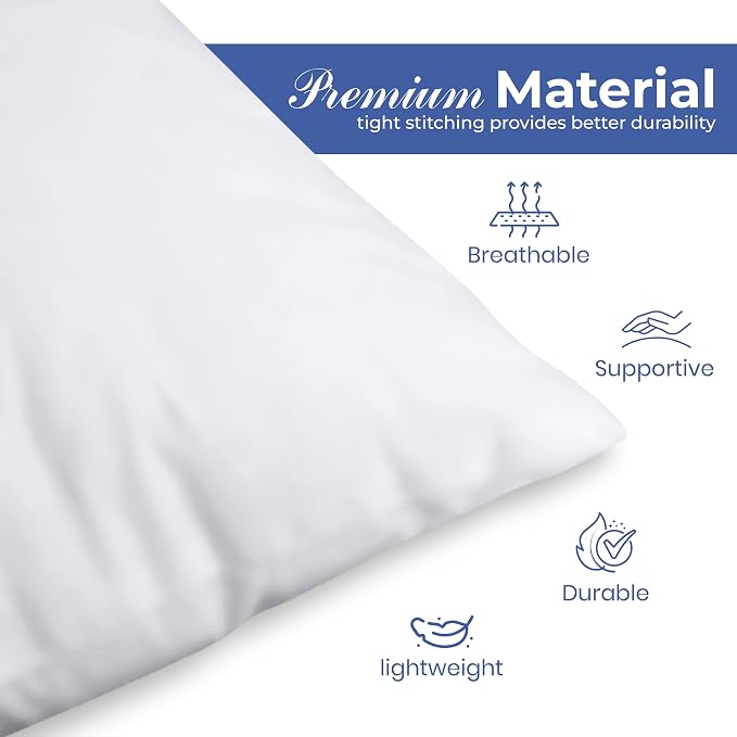 Utopia Bedding Throw Pillows – 12 x 20 Inches Down Alternative Pillows - Image 6