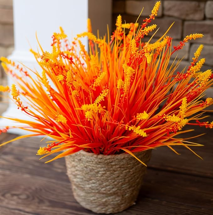 Artificial Fall Fake Outdoor Plants Flowers - Image 7
