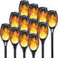 KYEKIO Solar Torch Light with Flickering Flame, Solar Garden Lights Outdoor by KYEKIO