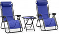 SereneLife Outdoor Zero Gravity Lounge Chair Set by SereneLife