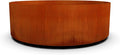 PLANTERCRAFT Corten Steel Metal Planter Box, Round Sizes, Modern Garden Steel by Plantercraft