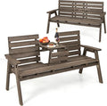 Tangkula Outdoor Fir Wood Bench by TANGKULA