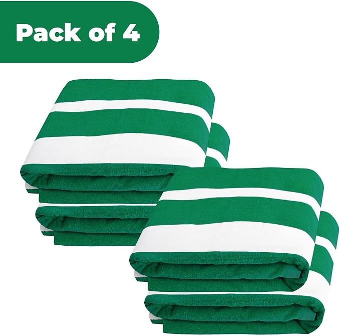 Superior Cabana Cotton Lounge Chair Cover, Outdoor Towel/Chaise Furniture Covers - Image 6
