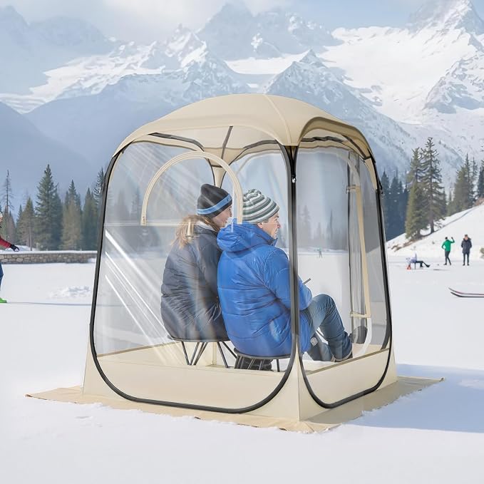 VEVOR Pop up Sports Tent, 8 Sizes Optional Clear Bubble Tent - Image 8