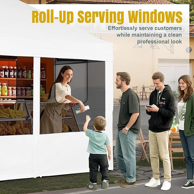 CROWN SHADES 10x10 Pop Up Canopy Tent - Image 2