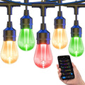 XMCOSY+ Smart Outdoor String Lights, 72.5Ft Patio Lights Waterproof, App Control by XMcosy