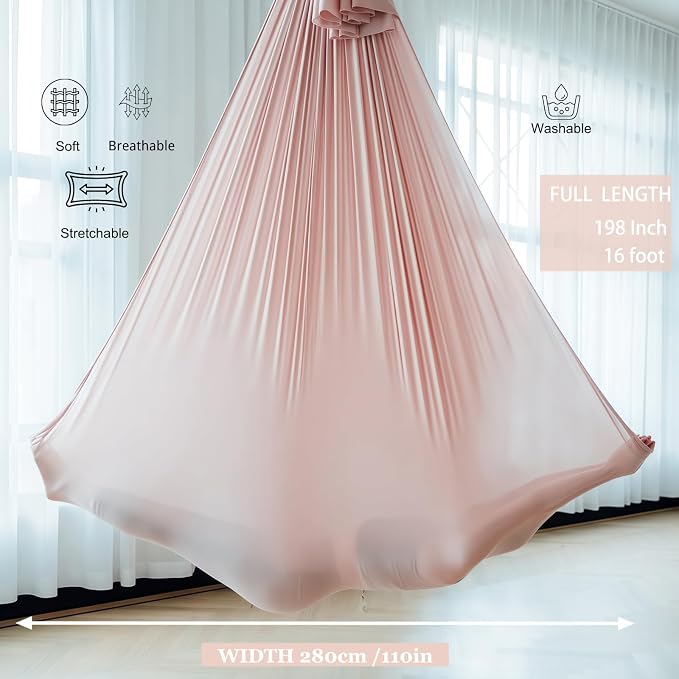 F.Life Aerial Silk Yoga Hammock & Swing - Image 2