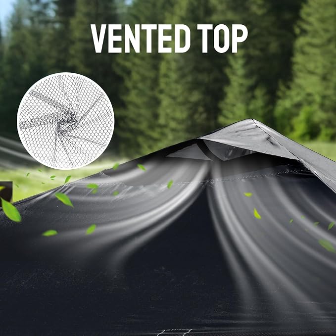 CROWN SHADES Adjustable Height on The Fly, 10x10 Pop Up Canopy - Image 7