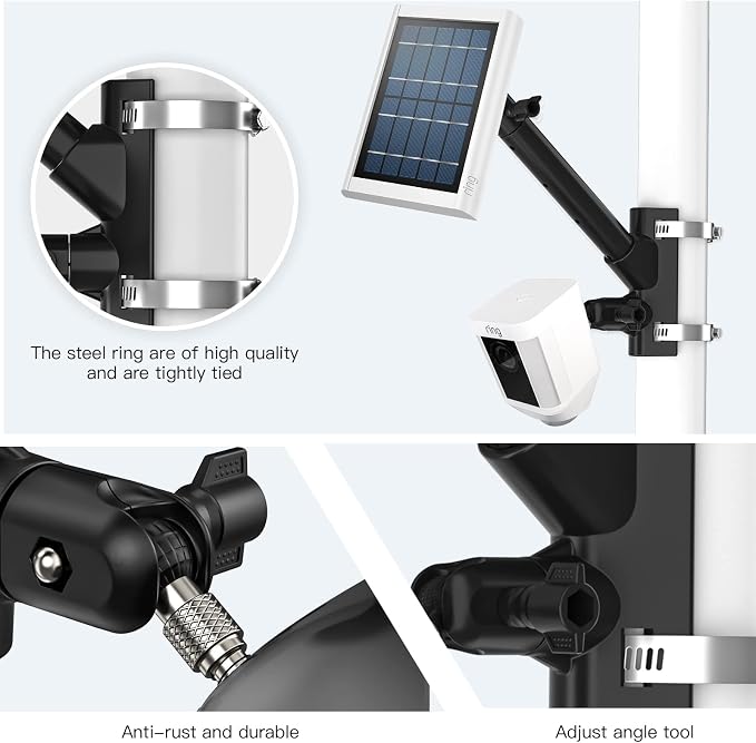 HOLACA 2-in-1 Pole Mounting Bracket - Image 4