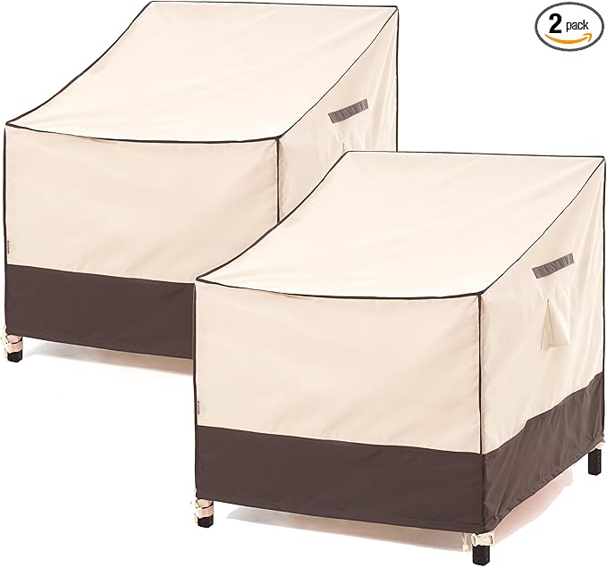 F&J Outdoors Waterproof UV Resistant Patio Dining/Adirondack Chair Cover by FJOutdoors
