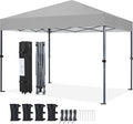 Yaheetech 10x10 1-Person Setup Pop Up Canopy Tent, Instant Portable Commercial by Yaheetech