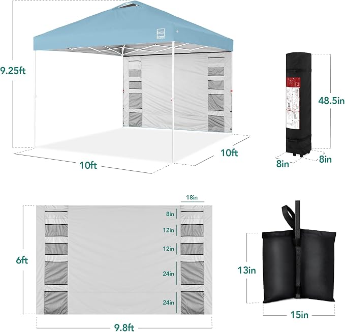 Best Choice Products 10x10ft Pop Up Canopy Tent - Image 8