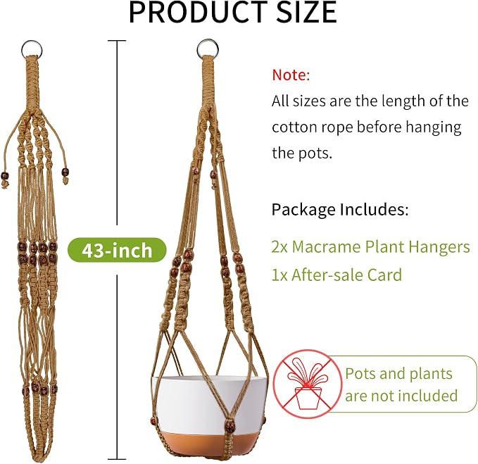 Macrame Plant Hanger - Image 7