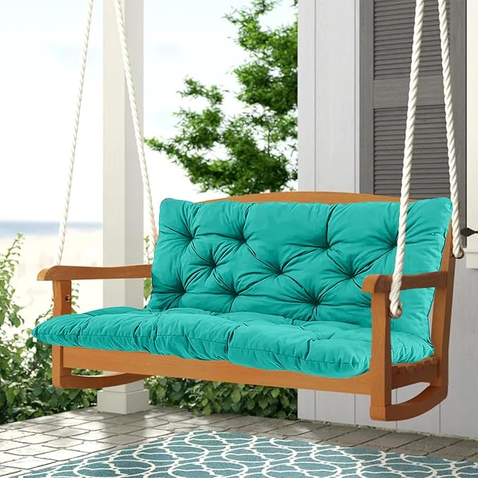 2-3 Seat Swing Replacement Cushion, Outdoor Bench Cushions - Image 5