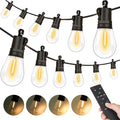 Outdoor String Lights Waterproof, 200FT LED Patio Light by Brightever