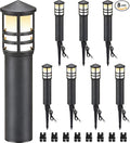 SUNVIE 8-Pack Low Voltage Pathway Lights 3W LED Landscape Pathway Lighting by SUNVIE