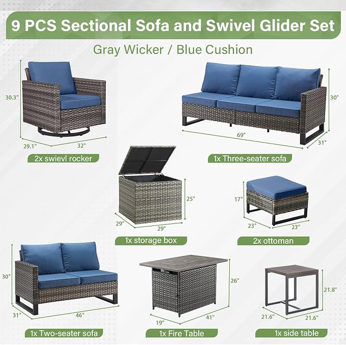 Belord Outdoor Sectional Sofa - Image 2