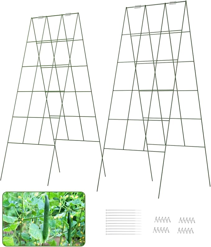 DOEWORKS Cucumber Trellis, 2 Pack, Plant Support - Image 5
