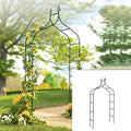 8.3 Ft H x 4.6 Ft W Metal Pergola Arbor by THORISE