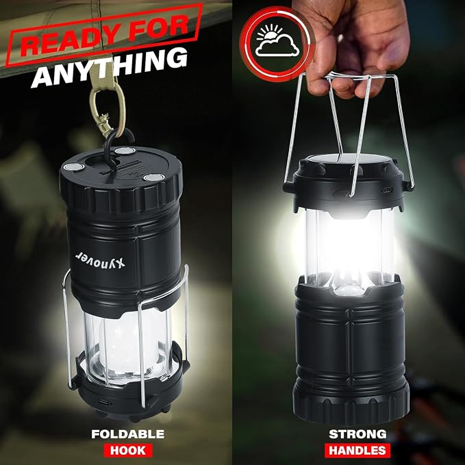 Solar Camping Lantern 4-Pack - Image 4