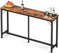 ODK 71 Inch Bar Table, Bar Height Pub Table, Counter Height Bar Table, by ODK
