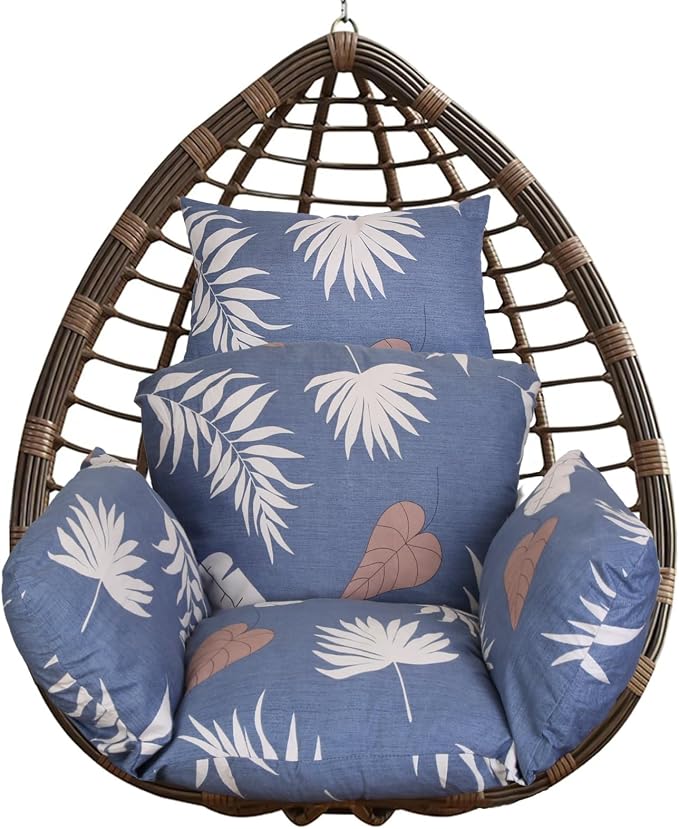 Egg Chair Cushion, Memory Foam Hanging Basket Hammock Seat Cushion, Thick Soft by Zorpupoa