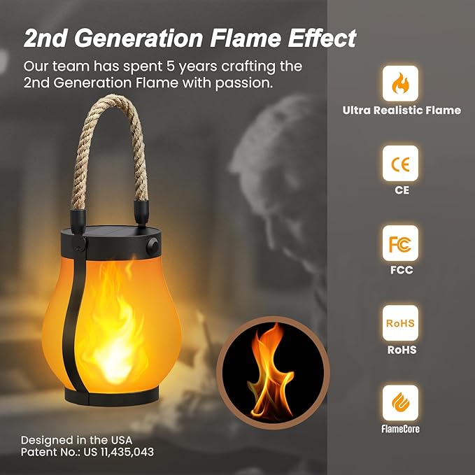 Hompavo Gen2 Solar Lanterns Outdoor - Image 2
